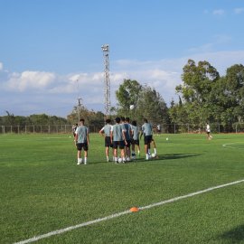 Football training camp in Turkey
