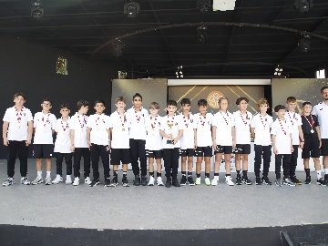 Award Ceremony At International Football Tournament In Side Anta