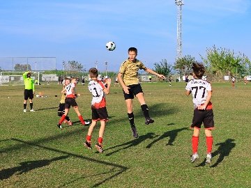 Team Huddle at FC Gornik Zabrze Training Camp in Antalya