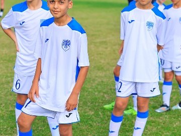 FC Sabah Academy Players Lining Up Before Kick-Off