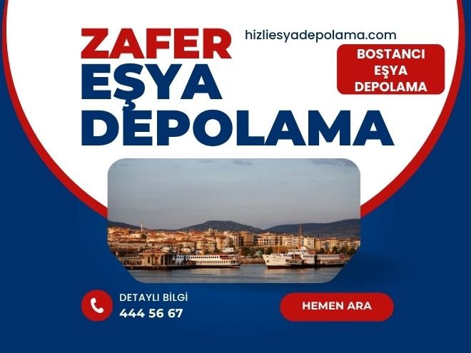 Bostancı Eşya Depolama | 7/24 İzlenebilir Alanlar