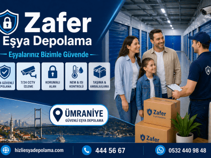 Ümraniye Eşya Depolama Hizmetleri | Güvenli, Uygun Fiyatlı ve Profesyonel Depolama