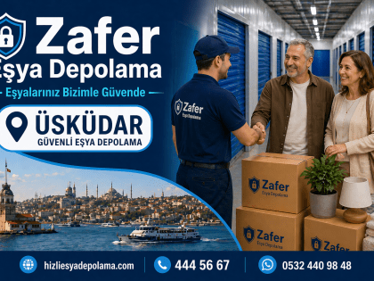 Üsküdar Eşya Depolama | Güvenli, Uygun Fiyatlı ve Profesyonel Depolama Hizmeti