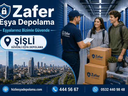 Şişli Eşya Depolama Fiyatları | Güvenli ve Uygun Depolama - Zafer Nakliyat