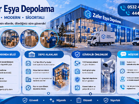 Eşyanız Güvenli Ellerde | Zafer Eşya Depolama