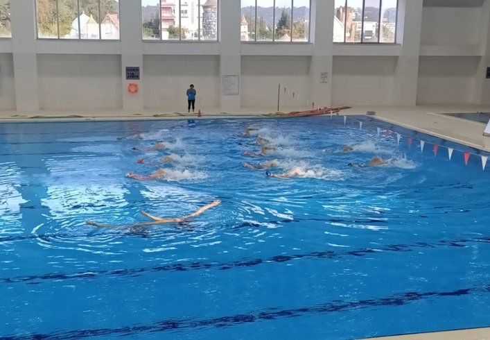 Сборы по синхронному плаванию в Анталии