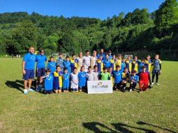 Детский футбольный турнир в Картепе