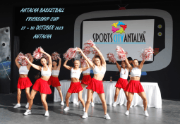 Международный юношеский турнир по баскетболу в Анталье, Турция.
