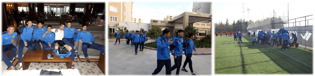 Тренировочные сборы в Анталии