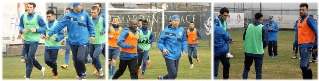 Тренировочные сборы в Турции