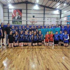 Детский волейбольный турнир в Анталье