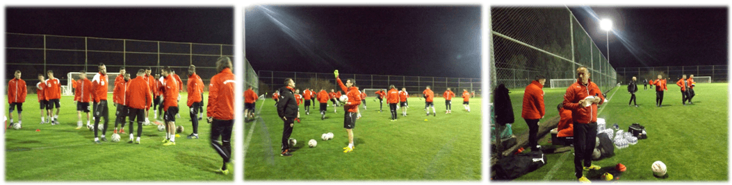 Футбольные сборы в Анталии