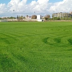 футбольные поля в стороне