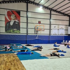 художественная гимнастика в Анталье профессиональный зал