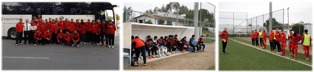 Тренировочные сборы в Турции