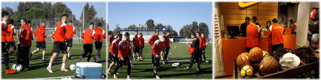 Футбольные сборы в Кунду