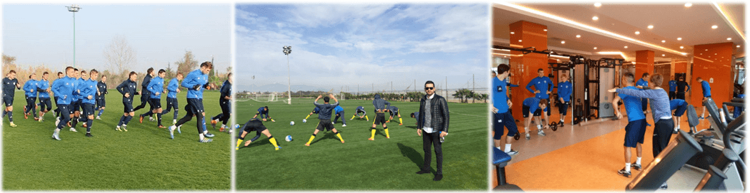 Тренировки для футболистов в Анталии