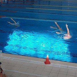 Сборы по синхронному плаванию