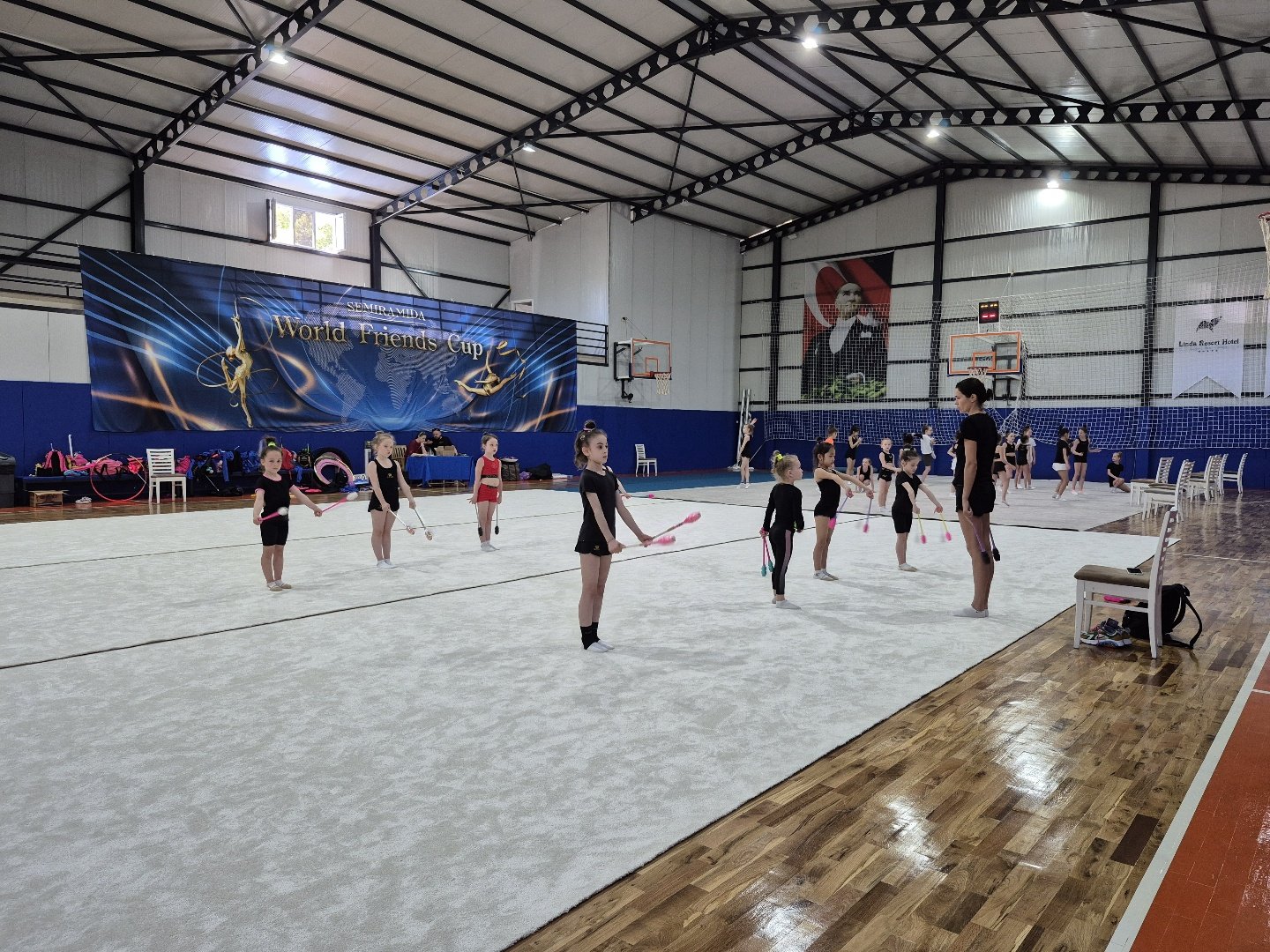 Гимнастика в действии на SCA Sports Arena