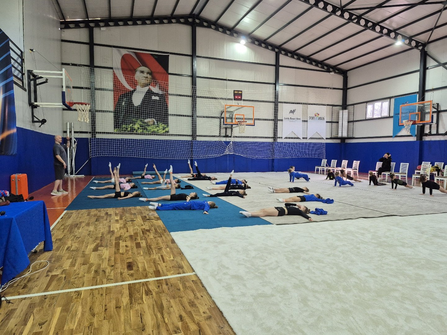 Антальи художественные гимнастики лагеря