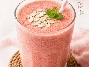 Karpuzlu ve Yulaflı Smoothie