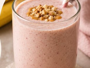 Muzlu Sütlü Reçelli Smoothie
