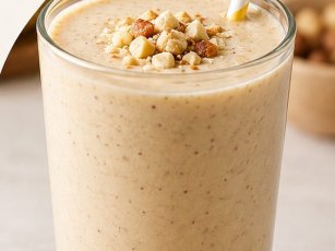 Muzlu Fındık Ezmeli Smoothie