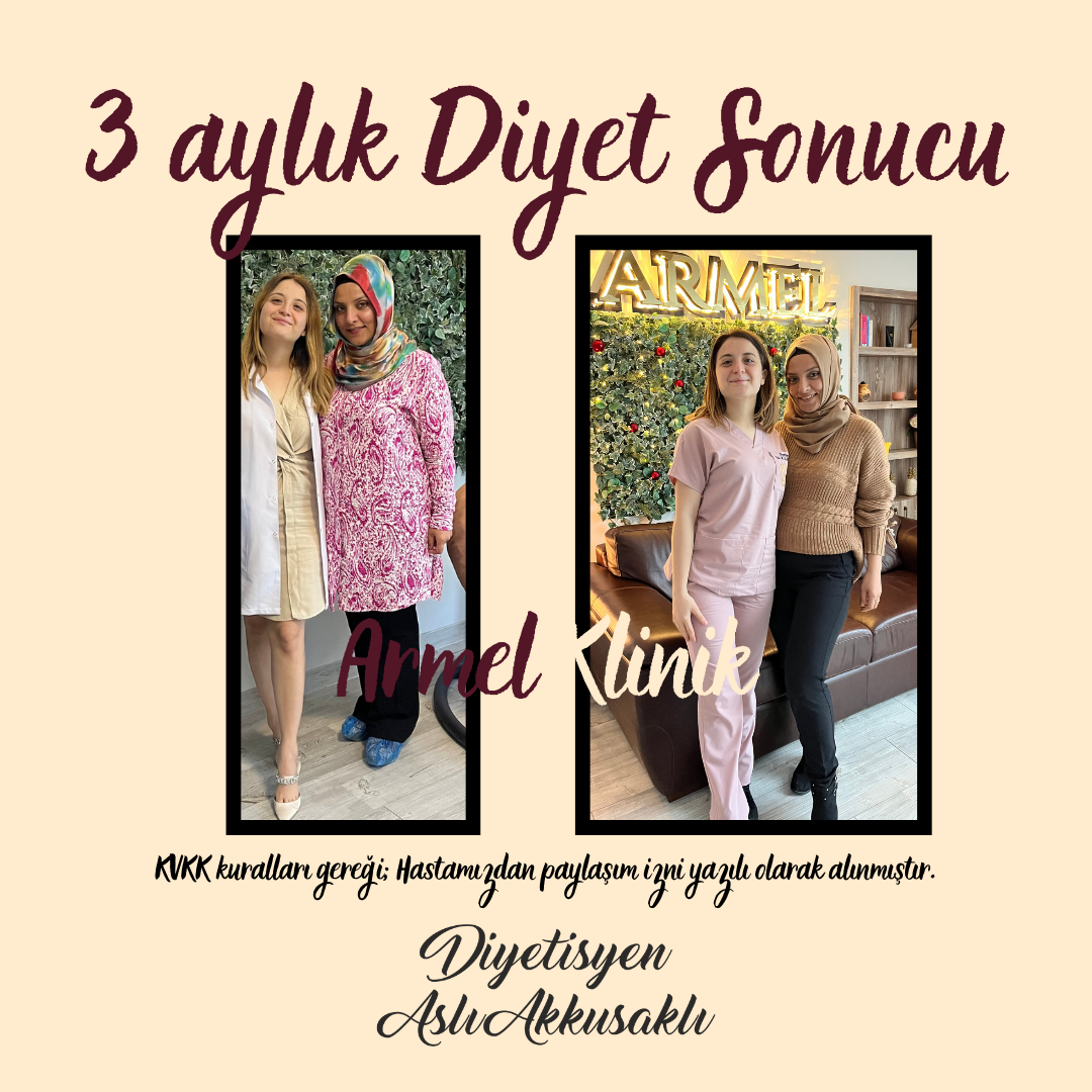 3 AYLIK DİYET + EMS SONUCUMUZ -27 KG