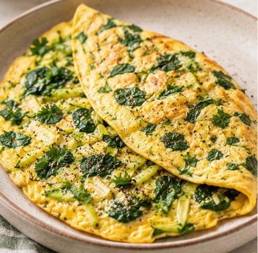 Kabaklı Omlet tarifi