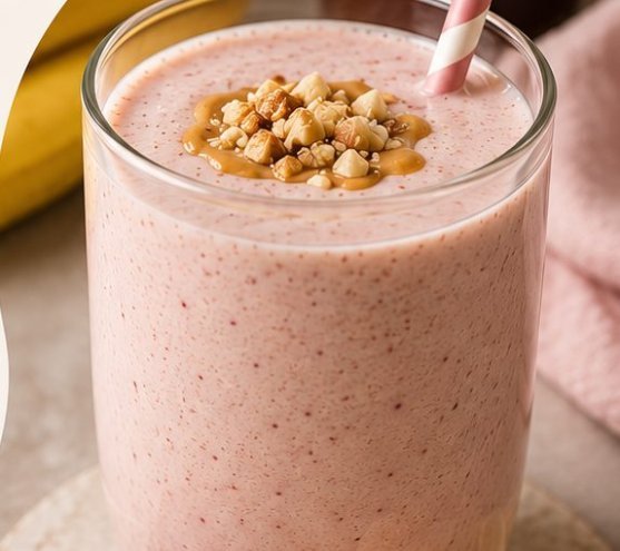 Muzlu Sütlü Reçelli Smoothie tarifi
