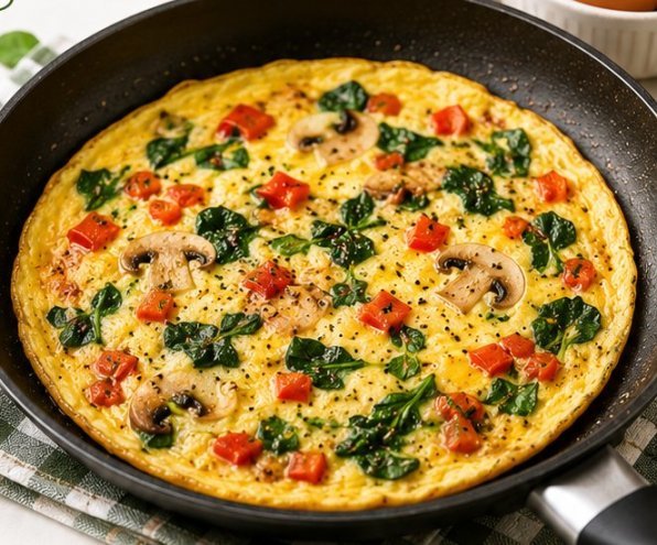Sebzeli Omlet tarifi