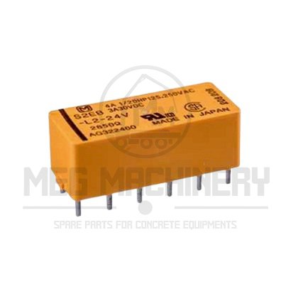 Putzmeister Spare Part - RELAY 24V; 3/4A; 2S,2Ö 291275000