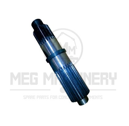 Putzmeister Spare Part - SPLINED SHAFT D96x391 595429
