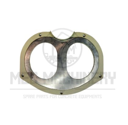 Putzmeister Spare Part - SPECTACLE WEAR PLATE 160x170 444384