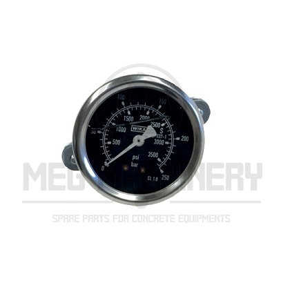 Schwing Spare Part - PRESSURE GAUGE 250 BAR 10004663