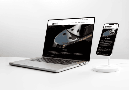 SM Yachts Yat ve Mega Yat Ekipmanları Web Sitesi Tasarımı