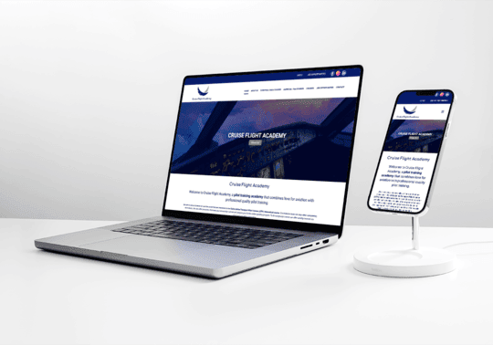 Cruise Flight Academy Web Sitesi Tasarımı
