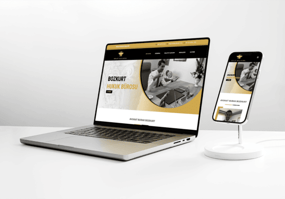 Avukat Burak Bozkurt Web Sitesi Tasarımı