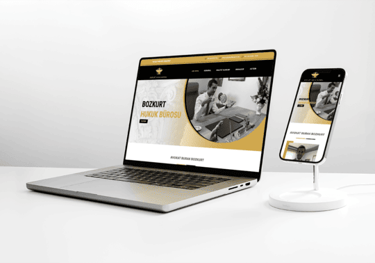 Avukat Burak Bozkurt Web Sitesi Tasarımı