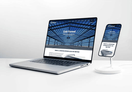 Cold Formed Web Sitesi Tasarımı