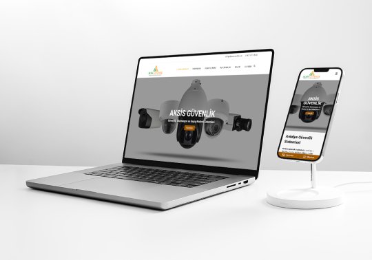 Aksis Güvenlik Web Sitesi Tasarımı