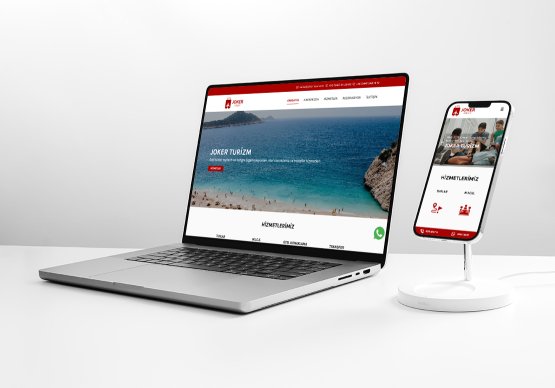 Joker Turizm Web Sitesi Tasarımı