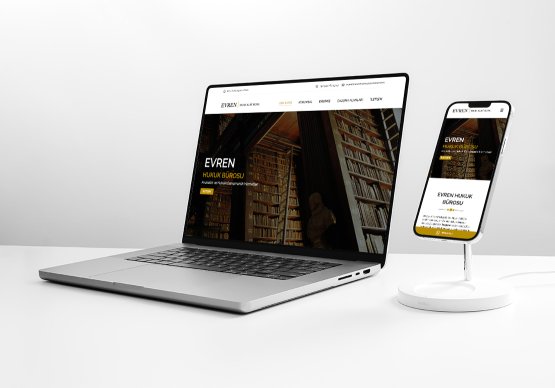 Evren Hukuk Bürosu Web Sitesi Tasarımı