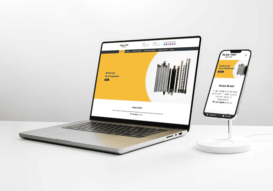 İN-KA Yapı Taahhüt Web Sitesi Tasarımı