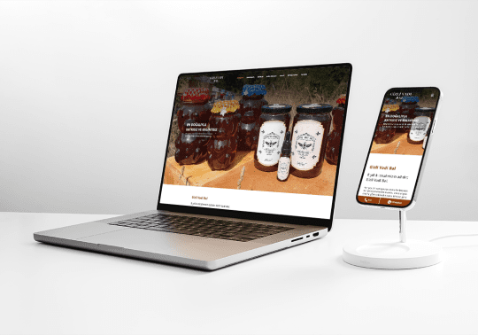 Gizli Vadi Bal Web Sitesi Tasarımı