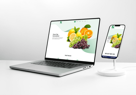 Green Veg International Web Sitesi Tasarımı