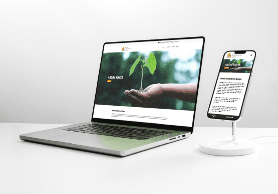 Artım Kimya Web Sitesi Tasarımı