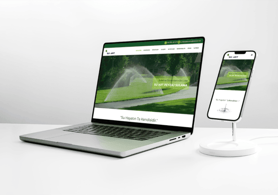 Su Art Peyzaj Sulama Web Sitesi Tasarımı