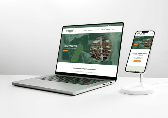 Hasat Plastik Web Sitesi Tasarımı