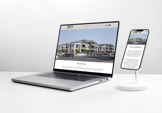 Oktay Güzel İnşaat Web Sitesi Tasarımı